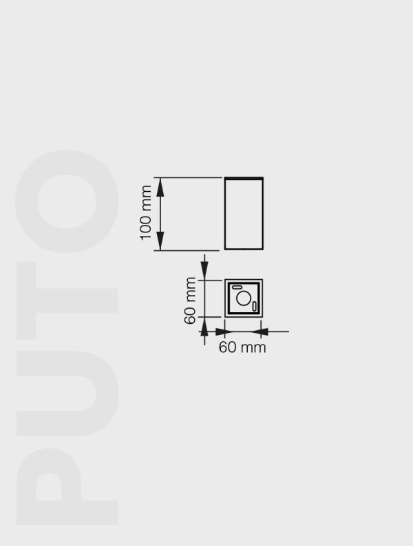 PUTO SERİSİ MS 615-1 SIVA ÜSTÜ SPOT