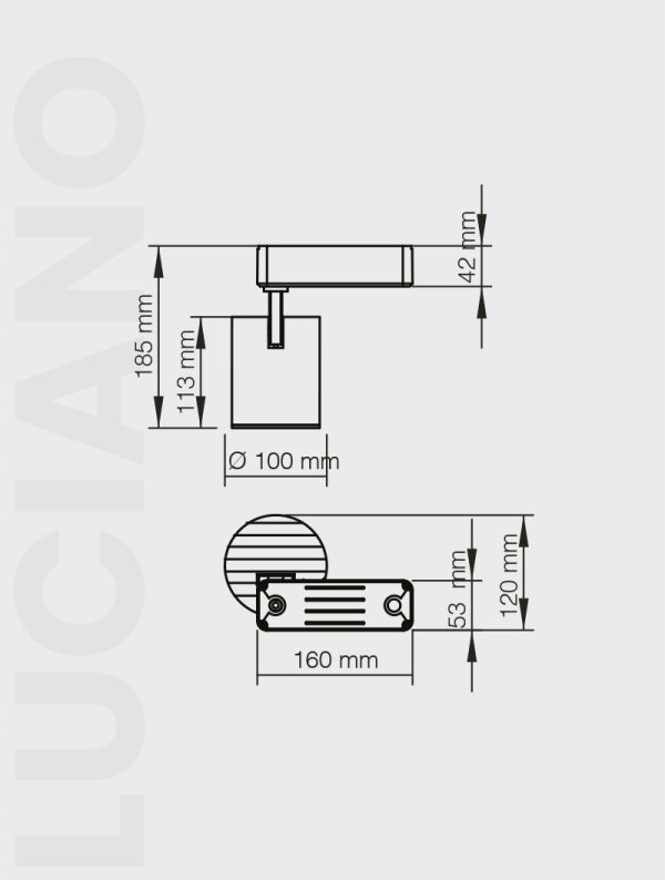 LUCIANO SERİSİ MR 701-100 RAY SPOT